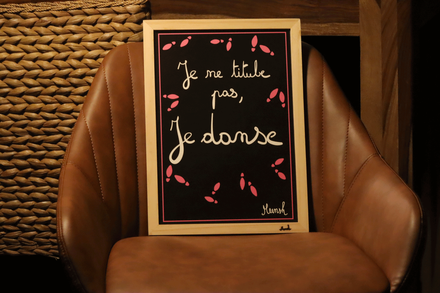 Affiche A4 "Je ne titube pas, je danse"
