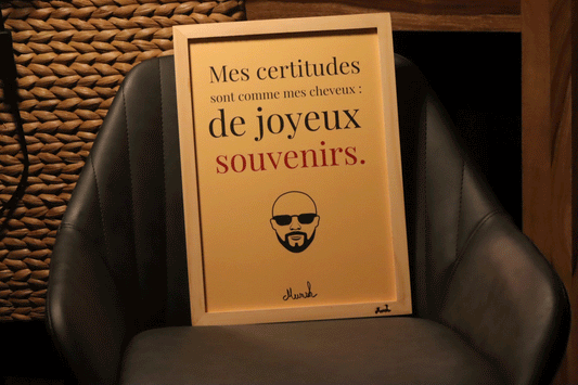 Affiche A4 Mes certitudes