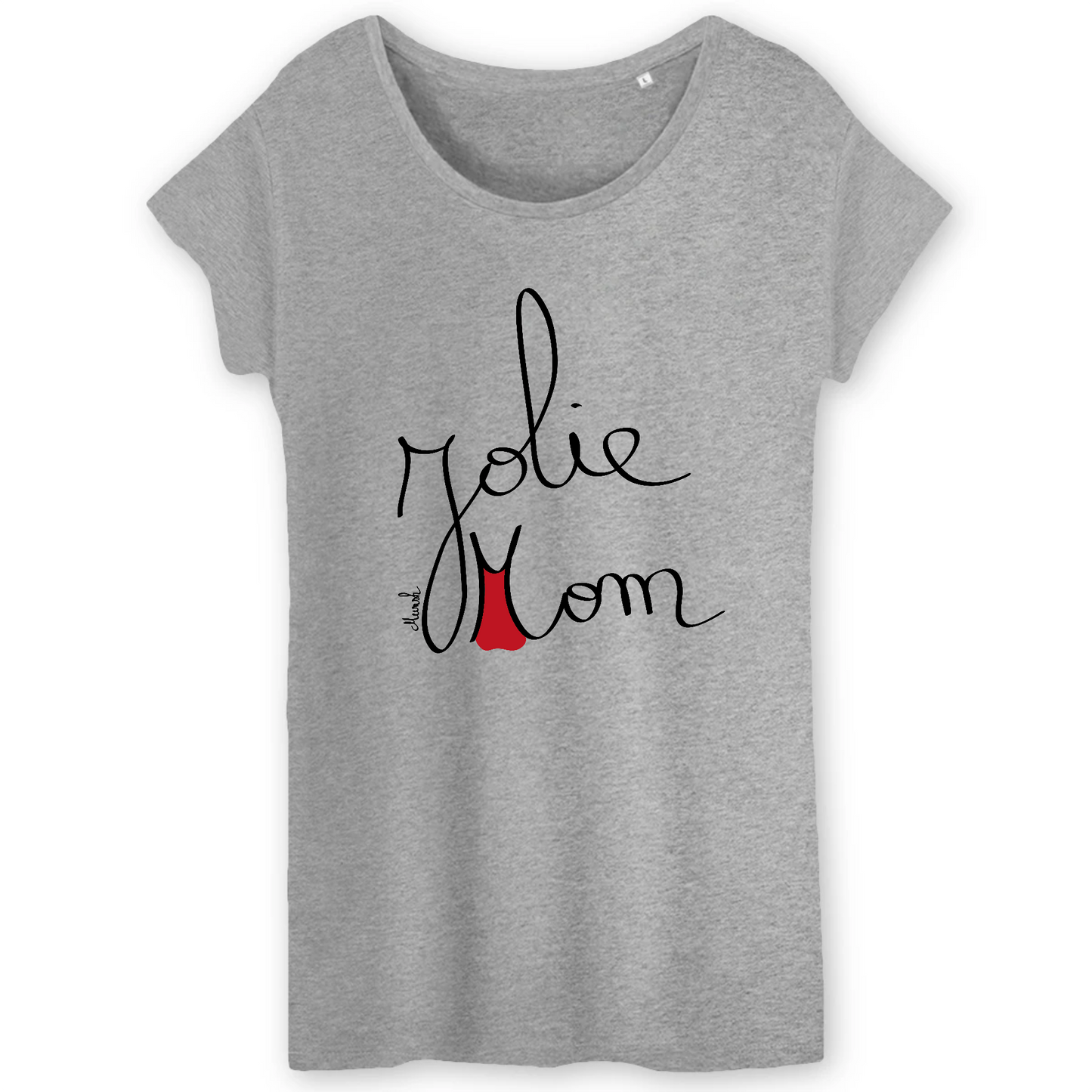T-shirt "Jolie mom"(noir)